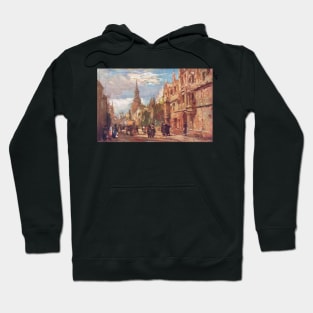 All Souls College & High Street, Oxford in the 1900s Hoodie